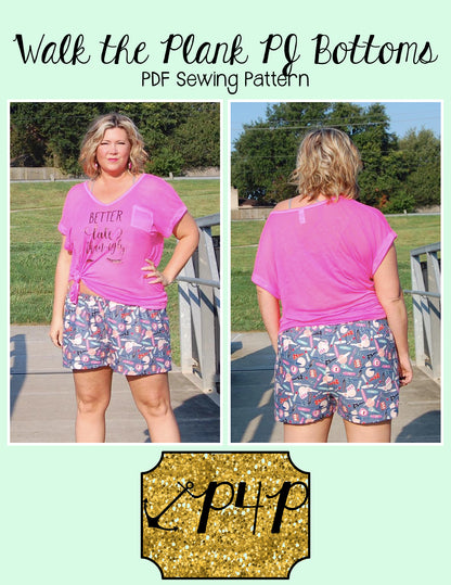 Walk the Plank PJ Bottoms- Adult Unisex