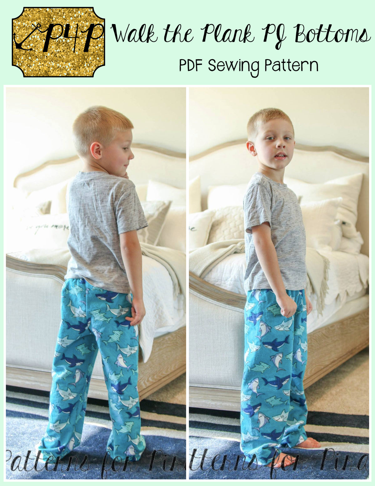 Walk the Plank PJ Bottoms- Youth Unisex