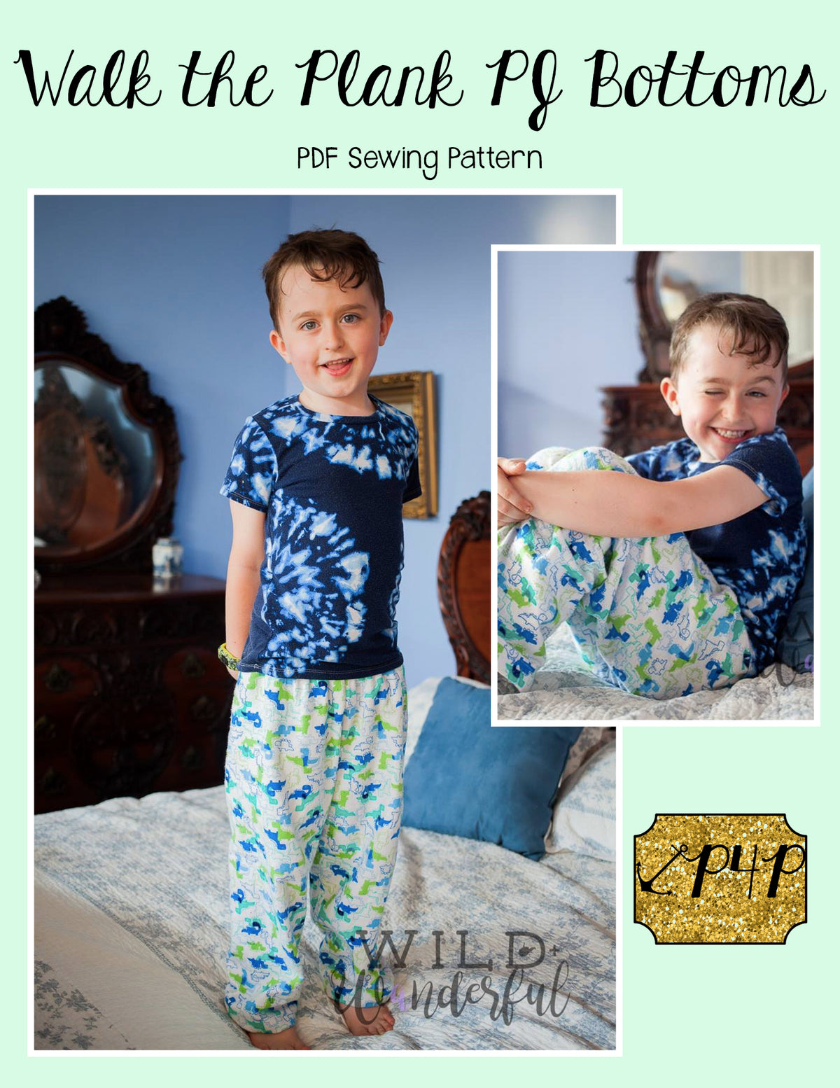 Walk the Plank PJ Bottoms- Youth Unisex