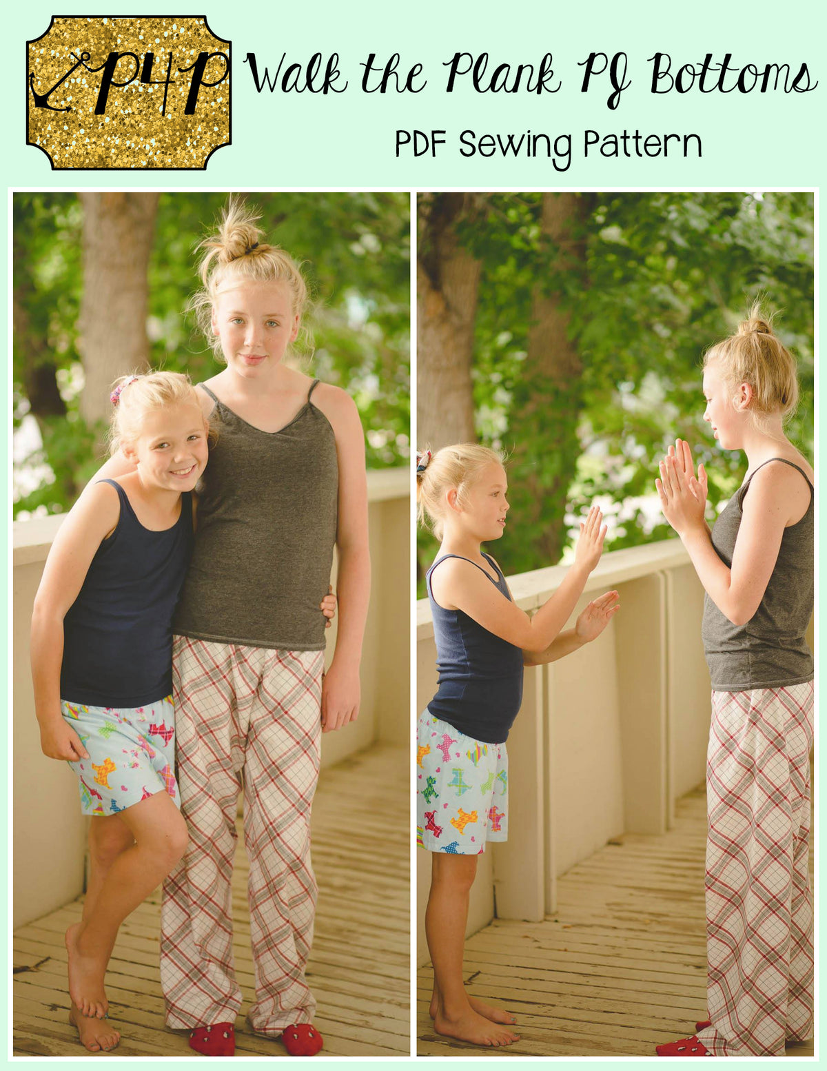 Walk the Plank PJ Bottoms- Youth Unisex