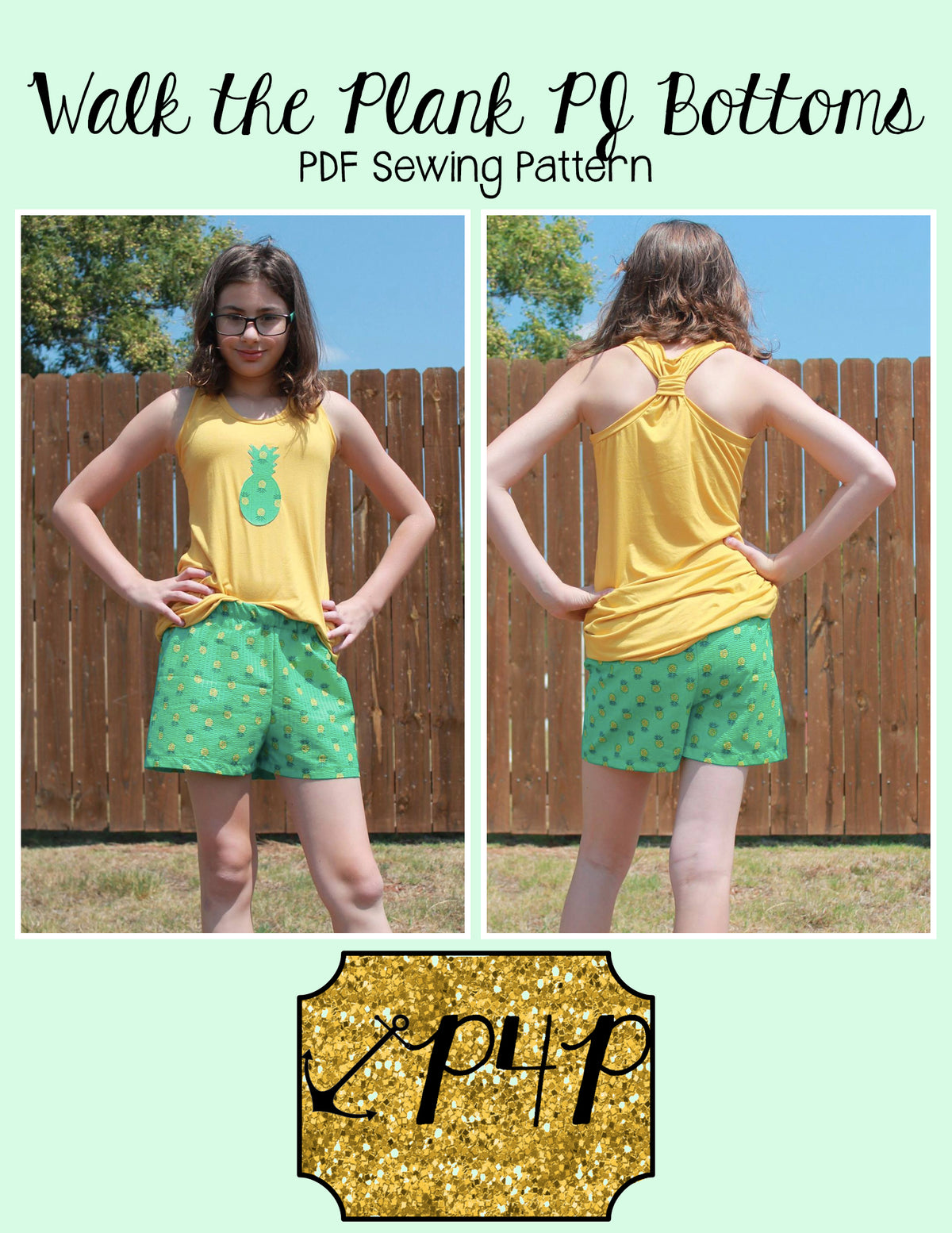 Walk the Plank PJ Bottoms- Youth Unisex