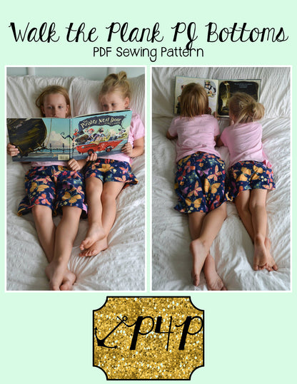 Walk the Plank PJ Bottoms- Youth Unisex