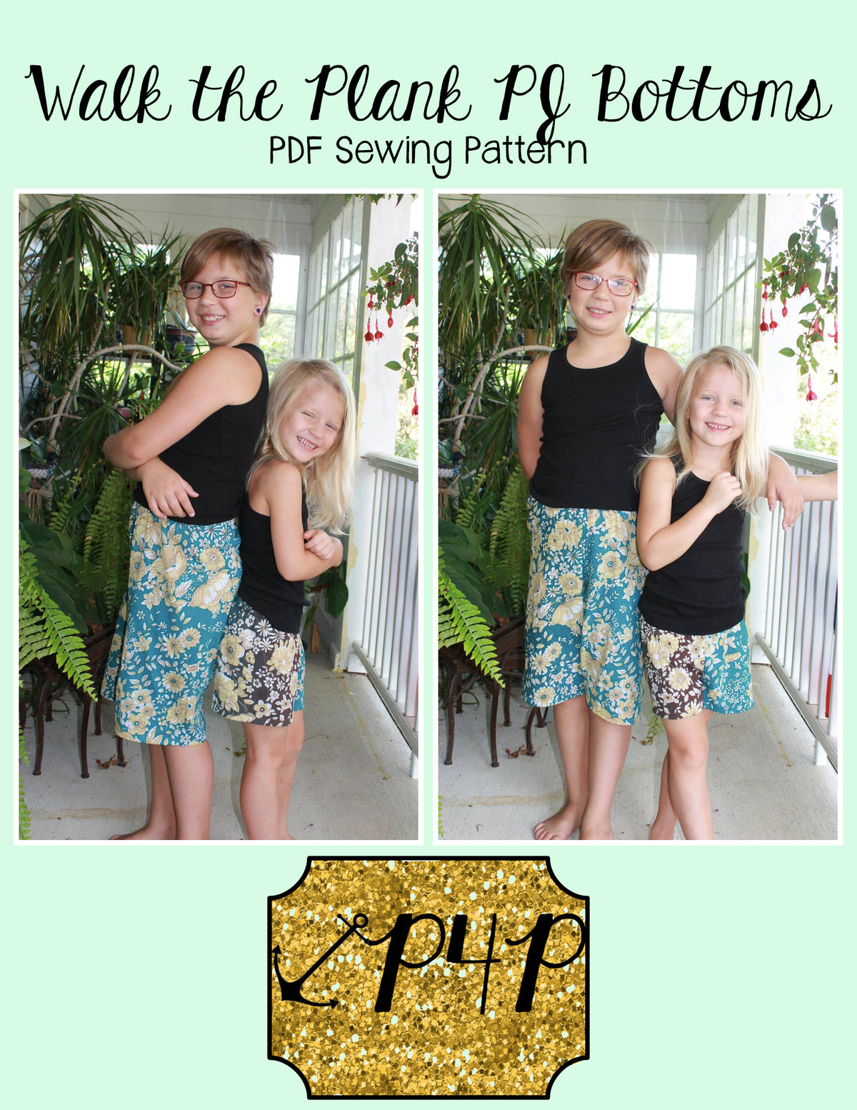 Walk the Plank PJ Bottoms- Youth Unisex