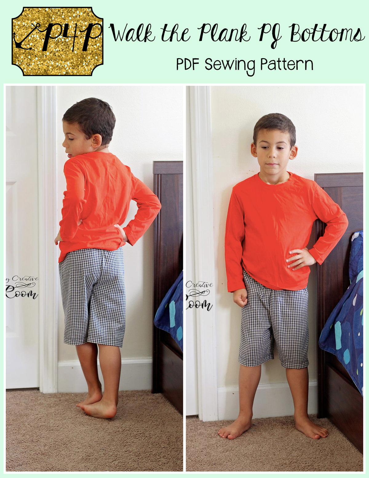 Walk the Plank PJ Bottoms- Youth Unisex