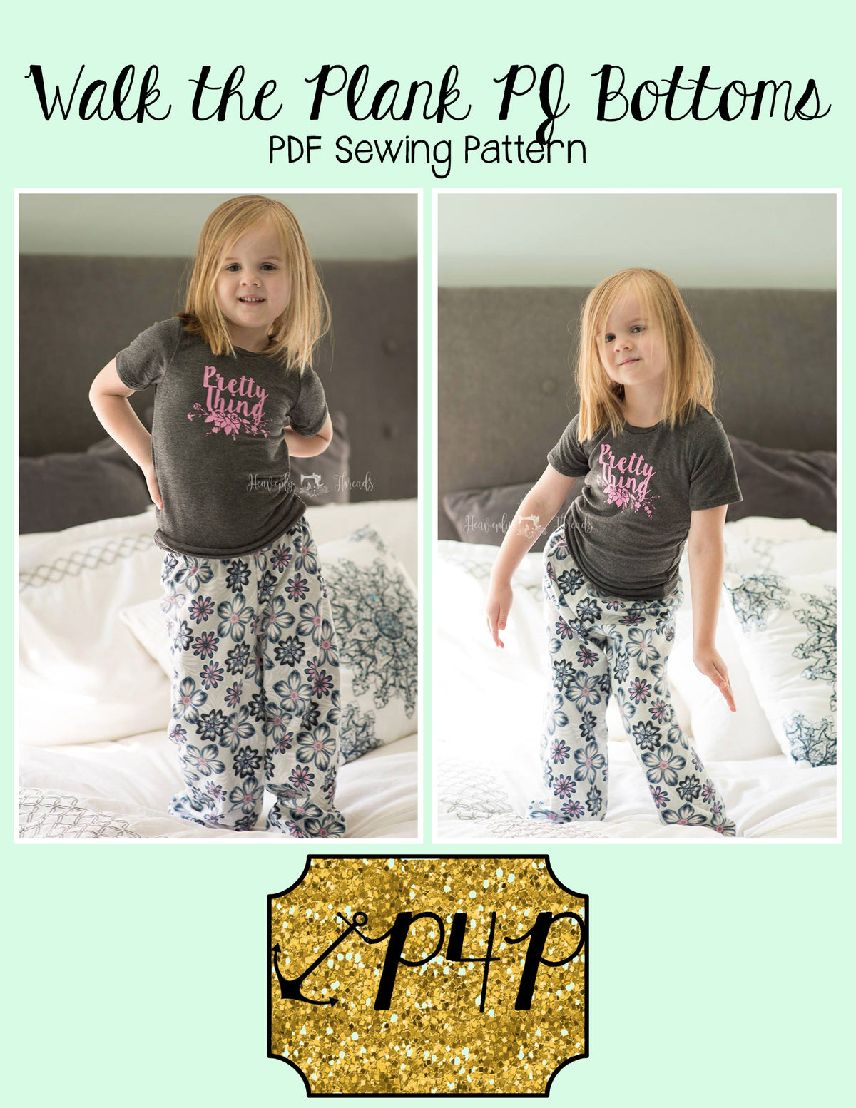 Walk the Plank PJ Bottoms- Youth Unisex