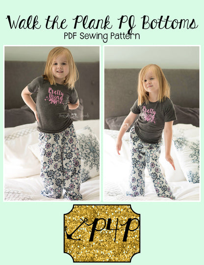 Walk the Plank PJ Bottoms- Youth Unisex