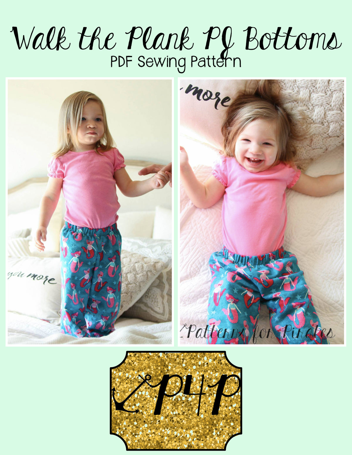 Walk the Plank PJ Bottoms- Youth Unisex