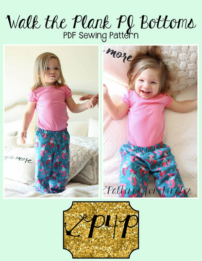 Walk the Plank PJ Bottoms- Youth Unisex