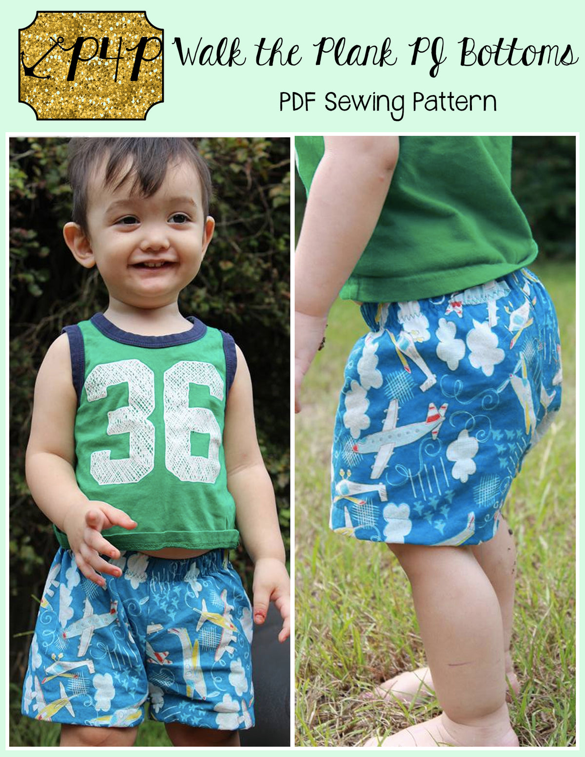 Walk the Plank PJ Bottoms- Youth Unisex