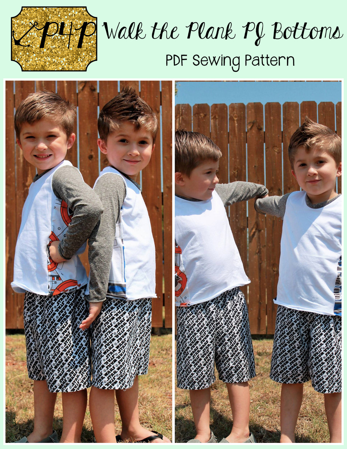 Walk the Plank PJ Bottoms- Youth Unisex