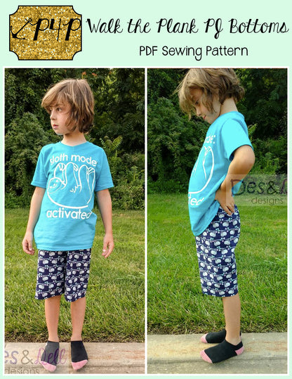 Walk the Plank PJ Bottoms- Youth Unisex