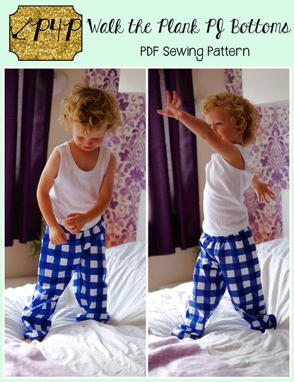Walk the Plank PJ Bottoms- Youth Unisex