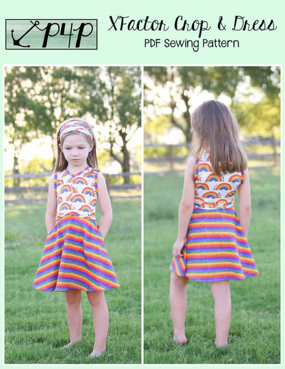 X Factor Crop & Dress- Youth
