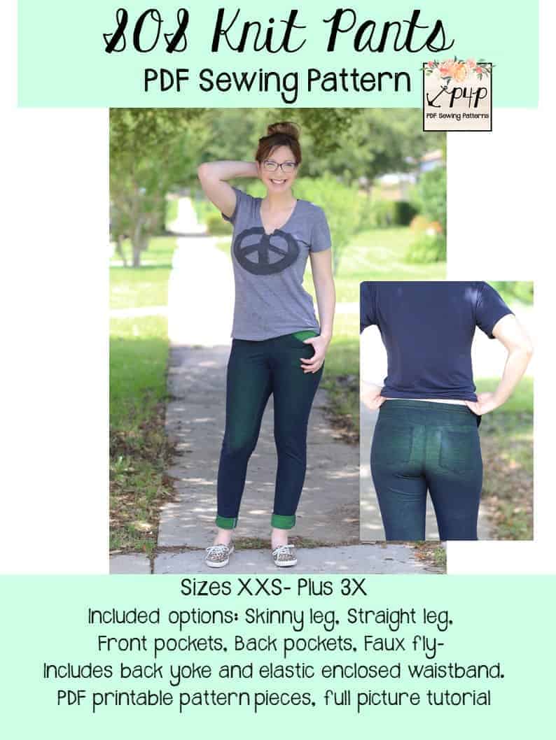 SOS Knit Pants - Patterns for Pirates