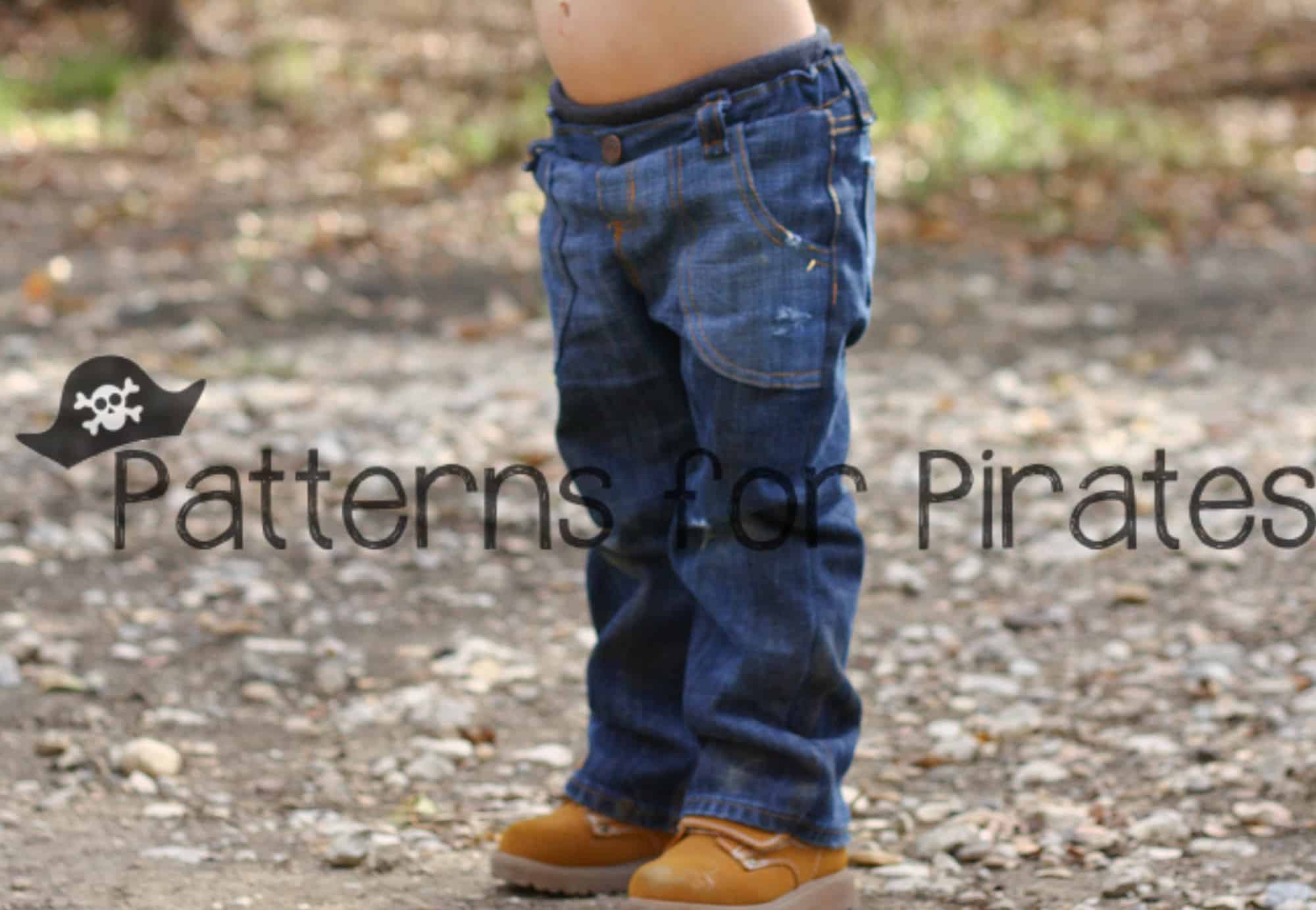 Tips and Tricks on How to UpCycle Jeans/Denim Patterns for Pirates