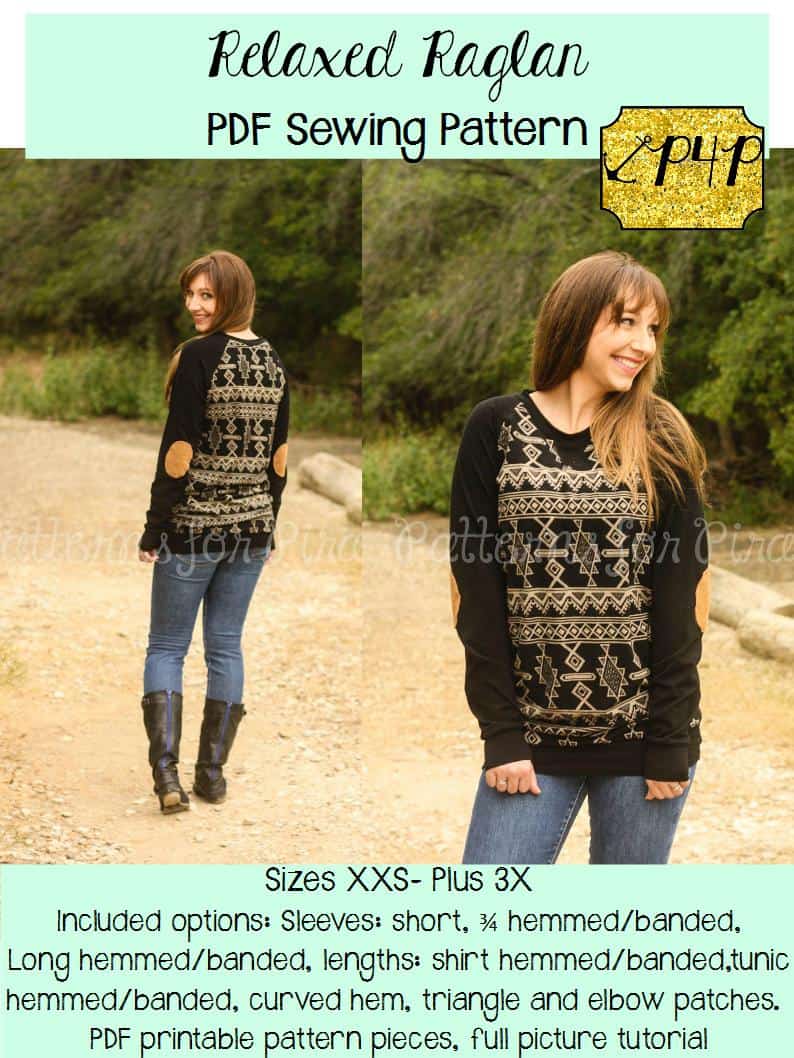 Relaxed Raglan - Patterns for Pirates