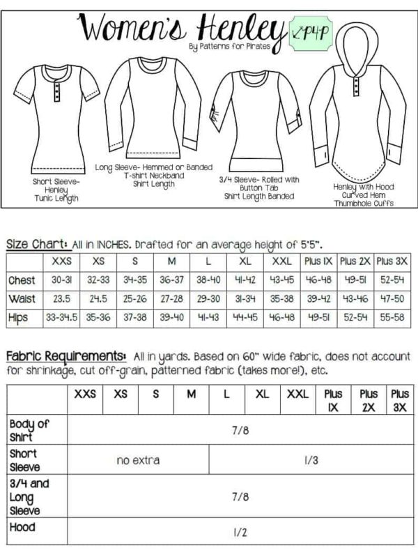 5 TIPS for successfully hemming knits Patterns for Pirates