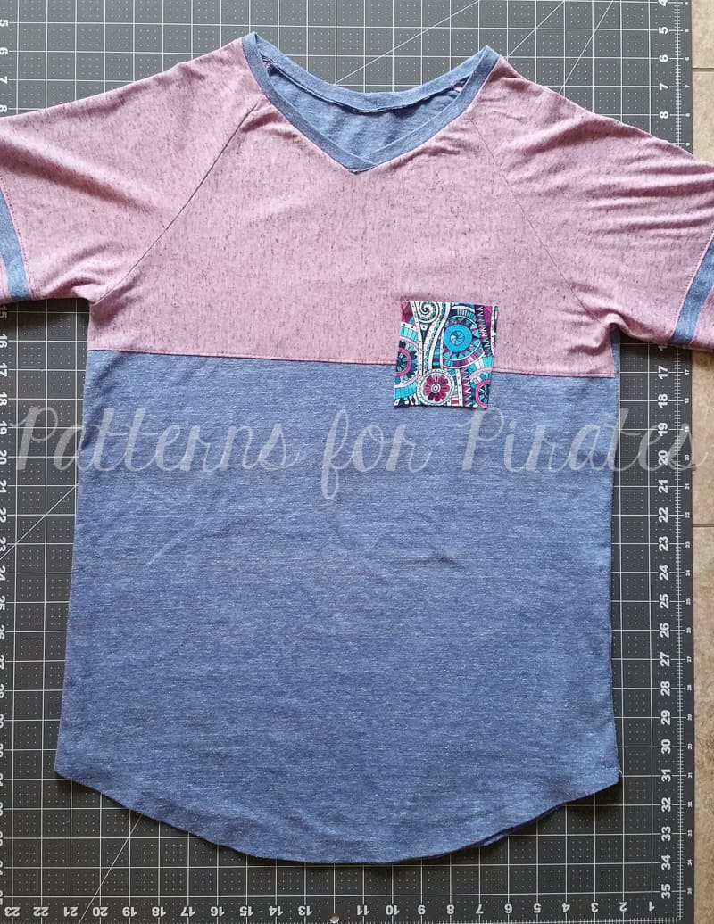 Raglan Colorblock Tutorial (Guest Post) - Patterns for Pirates
