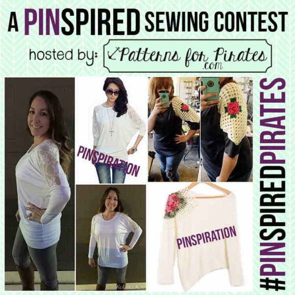 #PINspiredPIRATES :: A Monthly Sewing Contest! - Patterns for Pirates