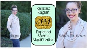 Exposed Seams Boutique Look Hack - Patterns for Pirates