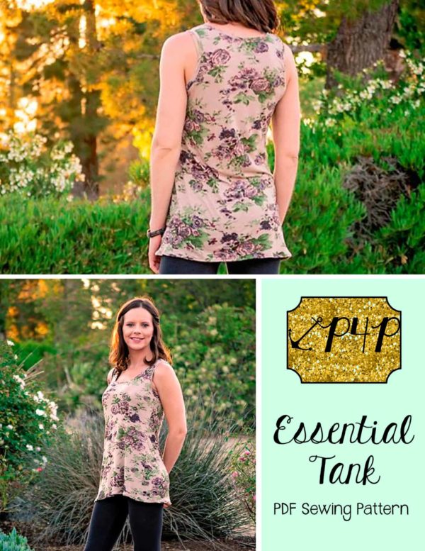 Sewing Pattern 1713 Strappy Summer Layering Tank