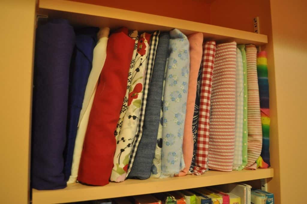 Fabric Storage Ideas "Sew it, Win it, Build it" from P4P Patterns