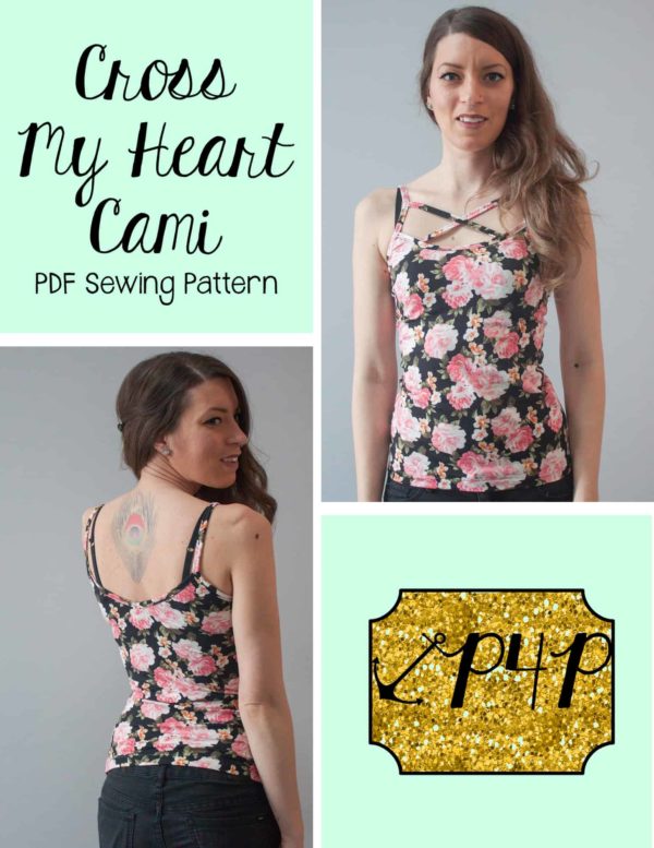 Cross my Heart Cami - Patterns for Pirates