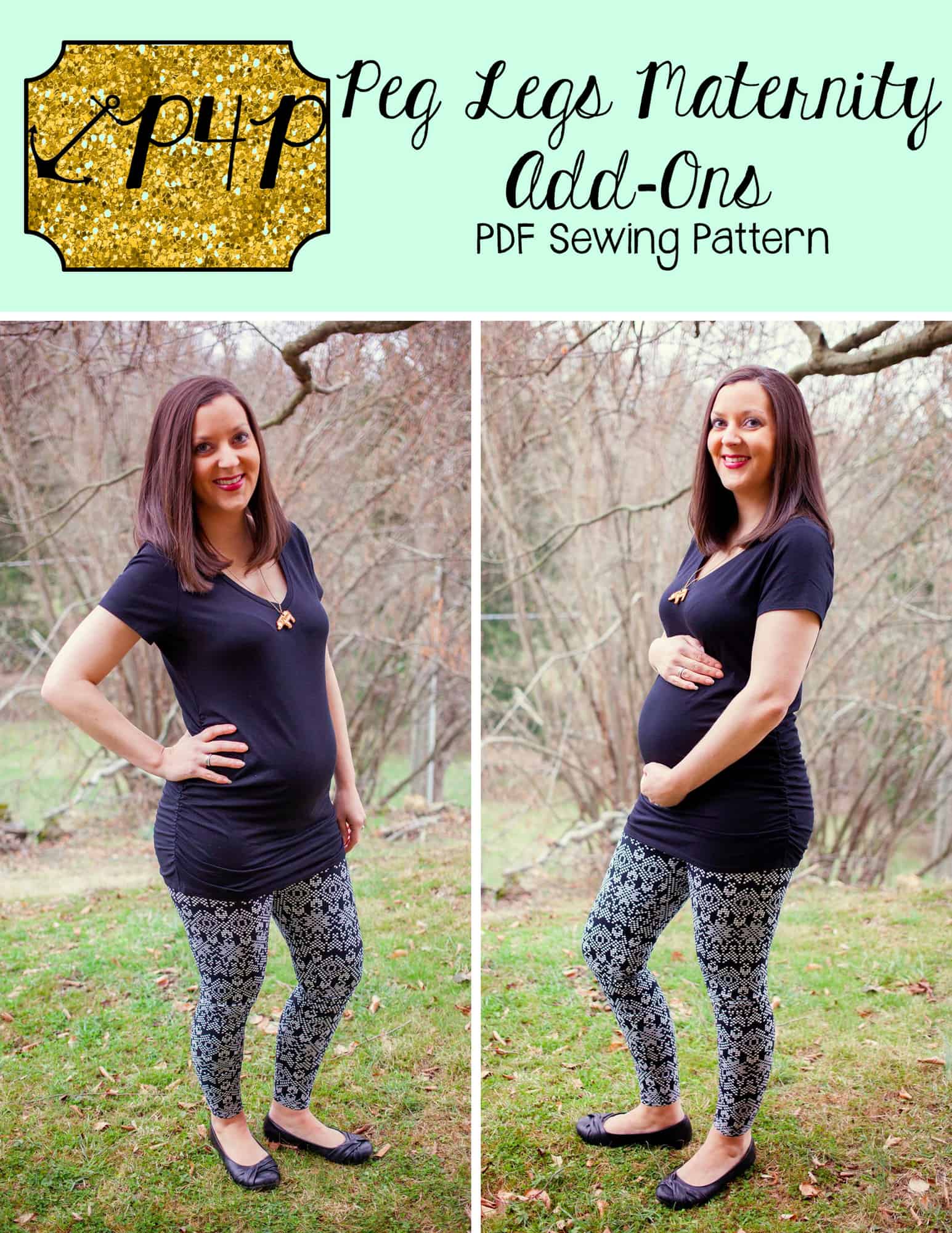 Peg Legs- Maternity Add On - Patterns for Pirates