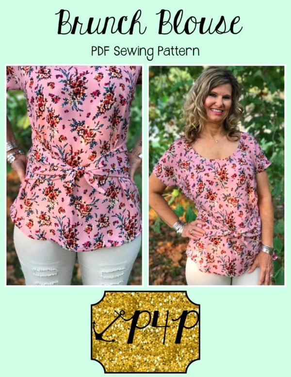 Brunch Blouse - Patterns for Pirates