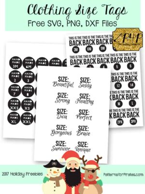 Free Size Tag Templates