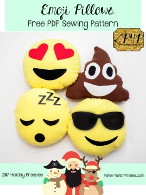 Free Emoji Pillow Pattern