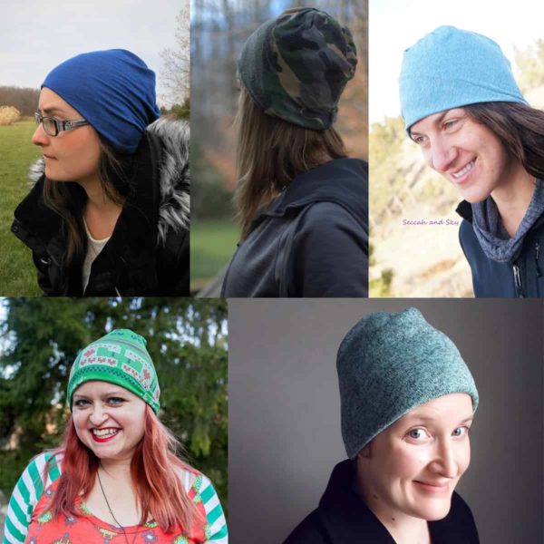 2017 Holiday Freebies :: Slouchy Headwarmer - Patterns for Pirates