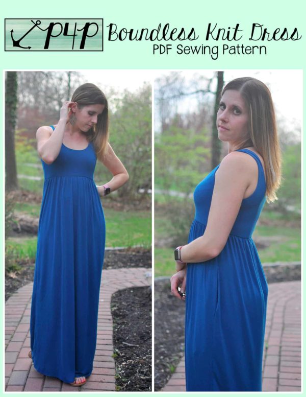 Boundless Knit Dress - Patterns for Pirates