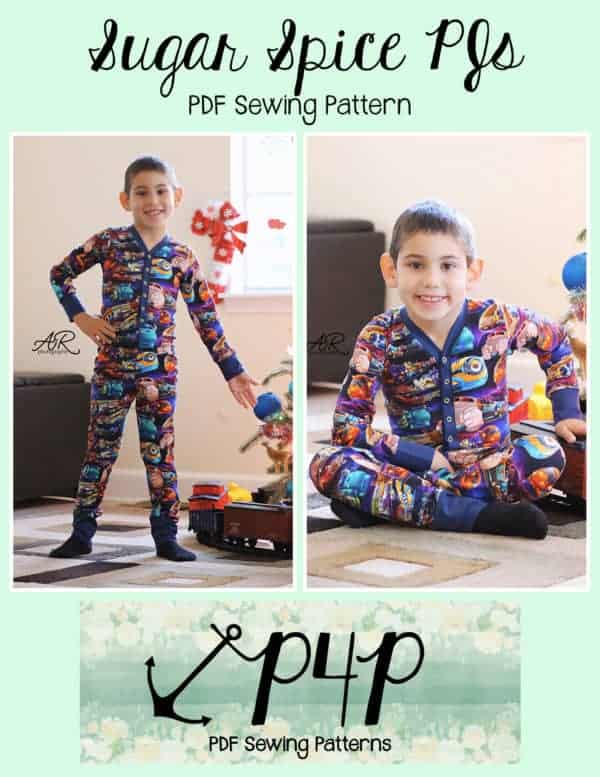 Sugar Spice PJs - Patterns for Pirates