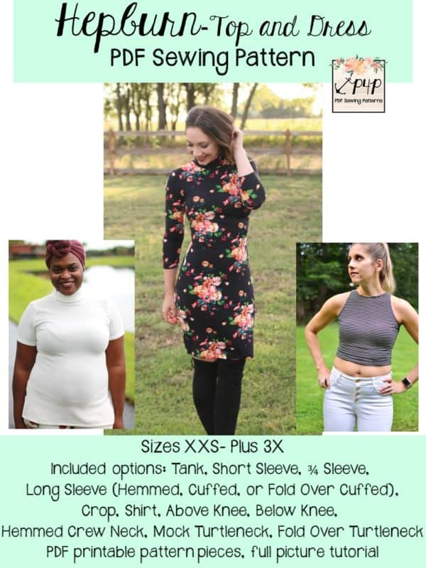 Women Pants + Blouse PDF sewing patterns Size XXS- XL