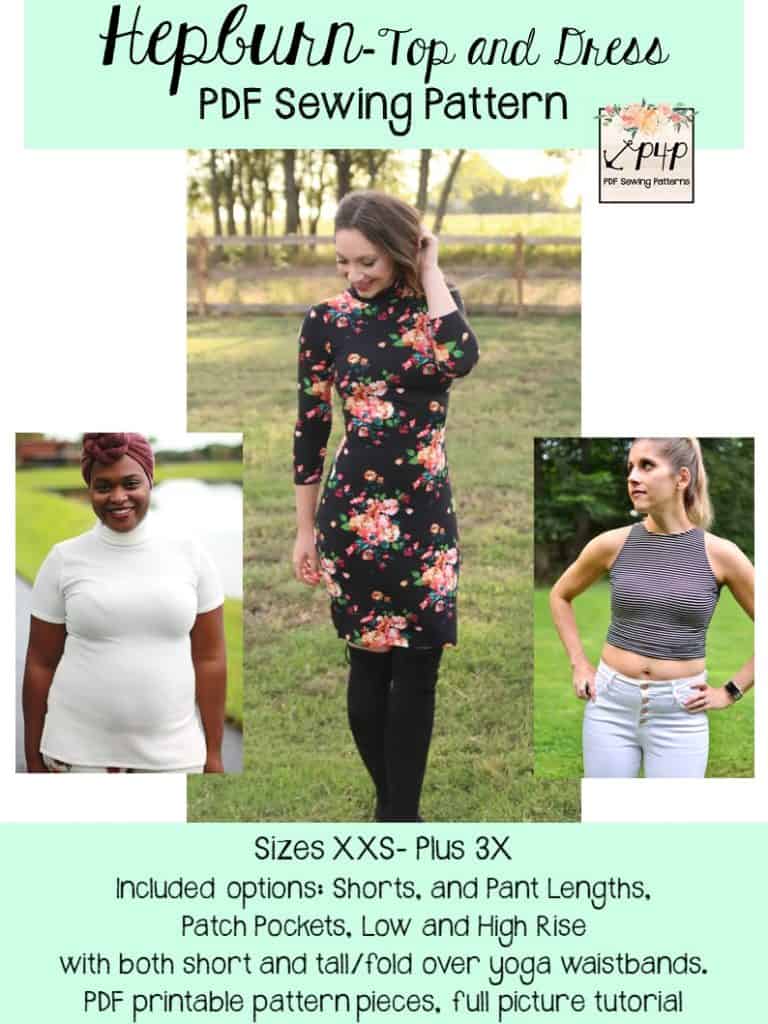 Hepburn Top And Dress Patterns For Pirates Hepburn top and dress patterns for pirates