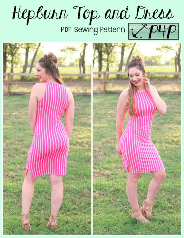 Hepburn top and dress - Patterns for Pirates