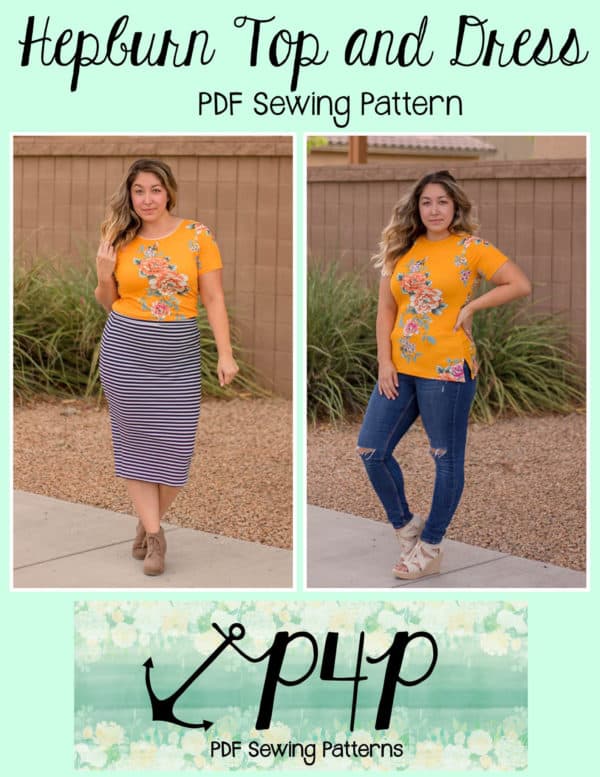 Hepburn top and dress - Patterns for Pirates