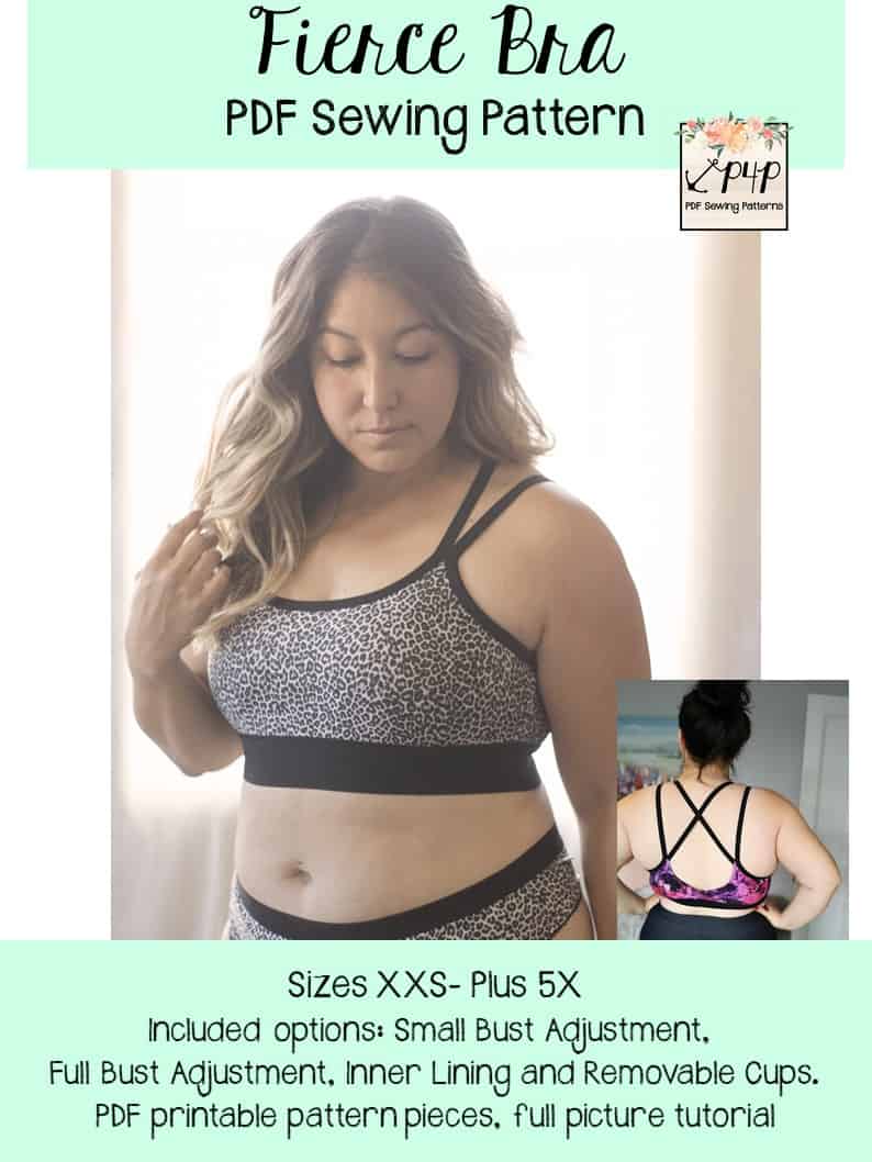 Sports Bra Sewing Pattern All Sizes. One Price. Digital Download. PDF. -   Canada