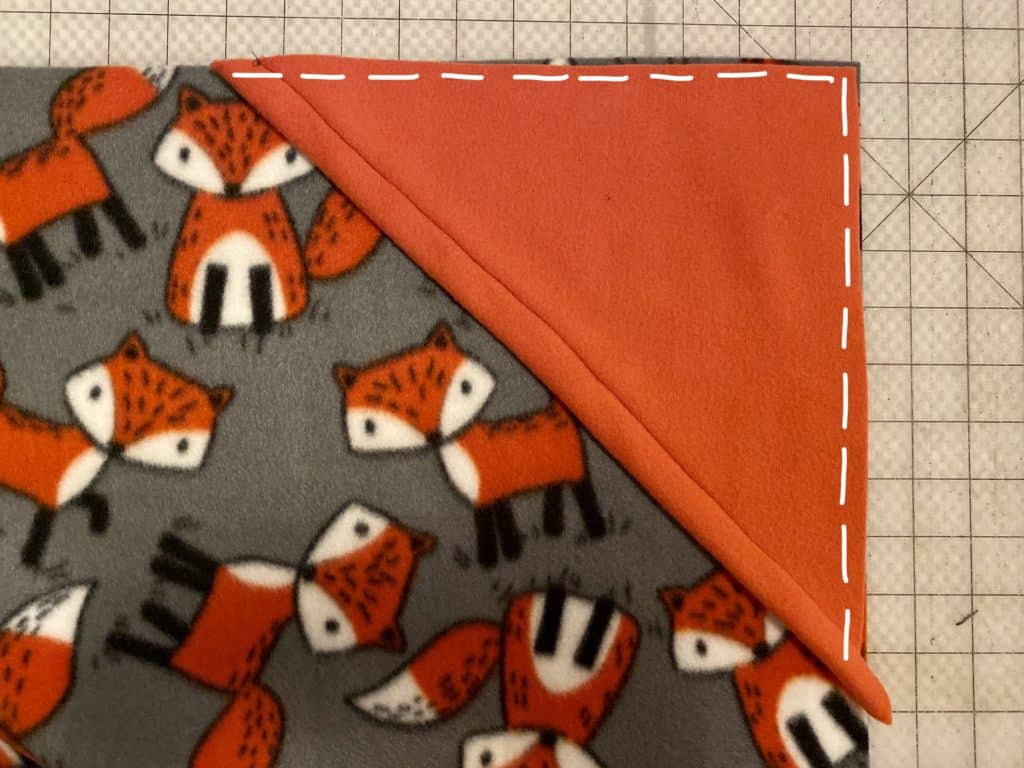 Canada Print Pattern Hooded Blanket