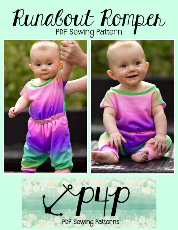 Runabout Romper- Youth - Patterns for Pirates
