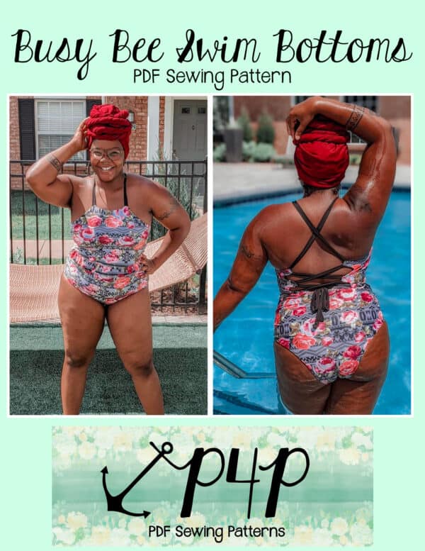 Busy Bee Swim Bottoms - Patterns for Pirates
