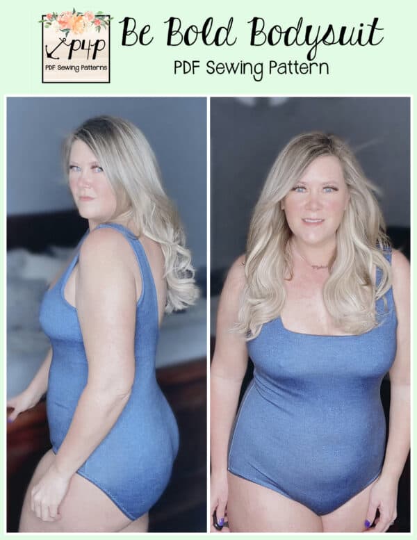 Body Suit Sewing Pattern For Women In Small Size - Do It Yourself For Free