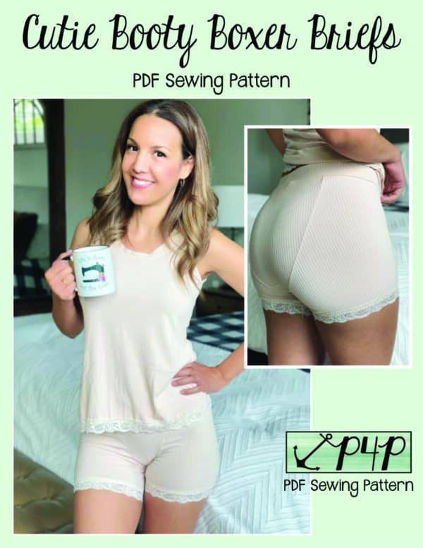 Pattern for Women's Boxer Briefs Sewing Pattern in Pdfsizes XS to 4X  Immediate Download -  Canada