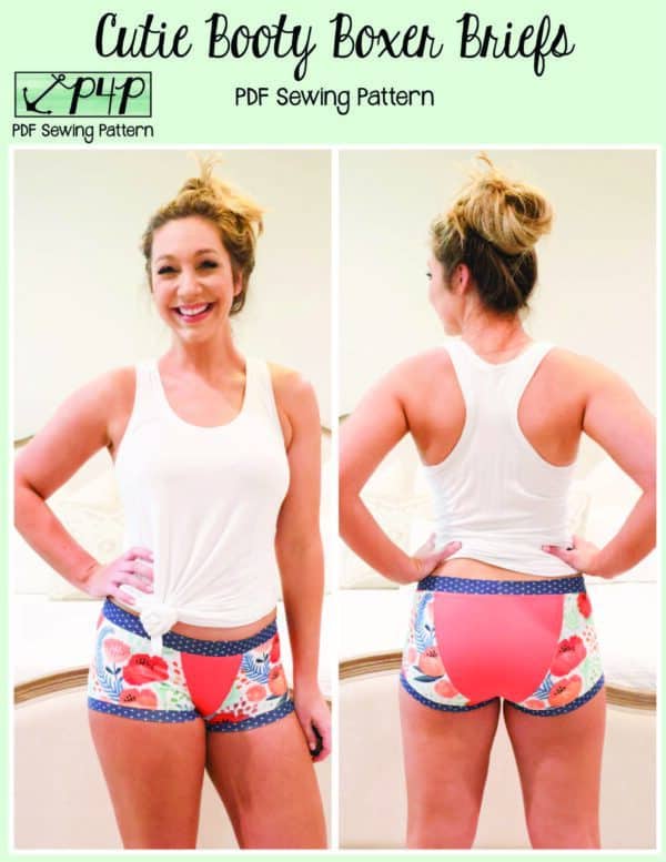 Pattern for Women's Boxer Briefs Sewing Pattern in Pdfsizes XS to 4X  Immediate Download -  Canada