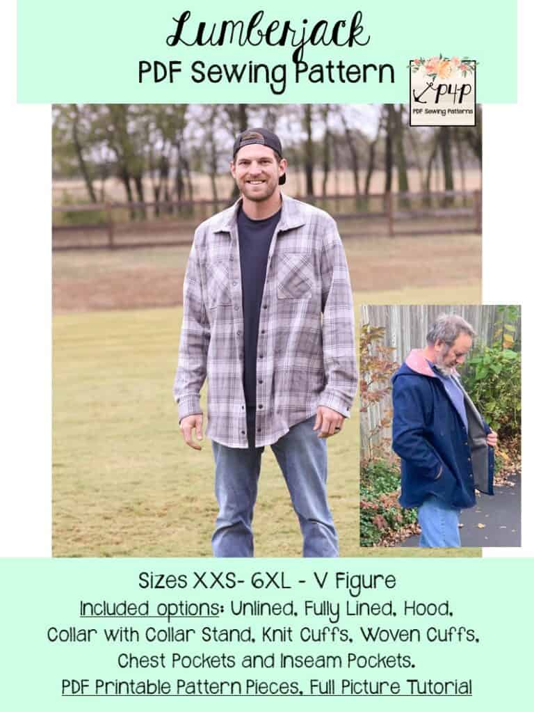 Lumberjack- V Figure - Patterns for Pirates