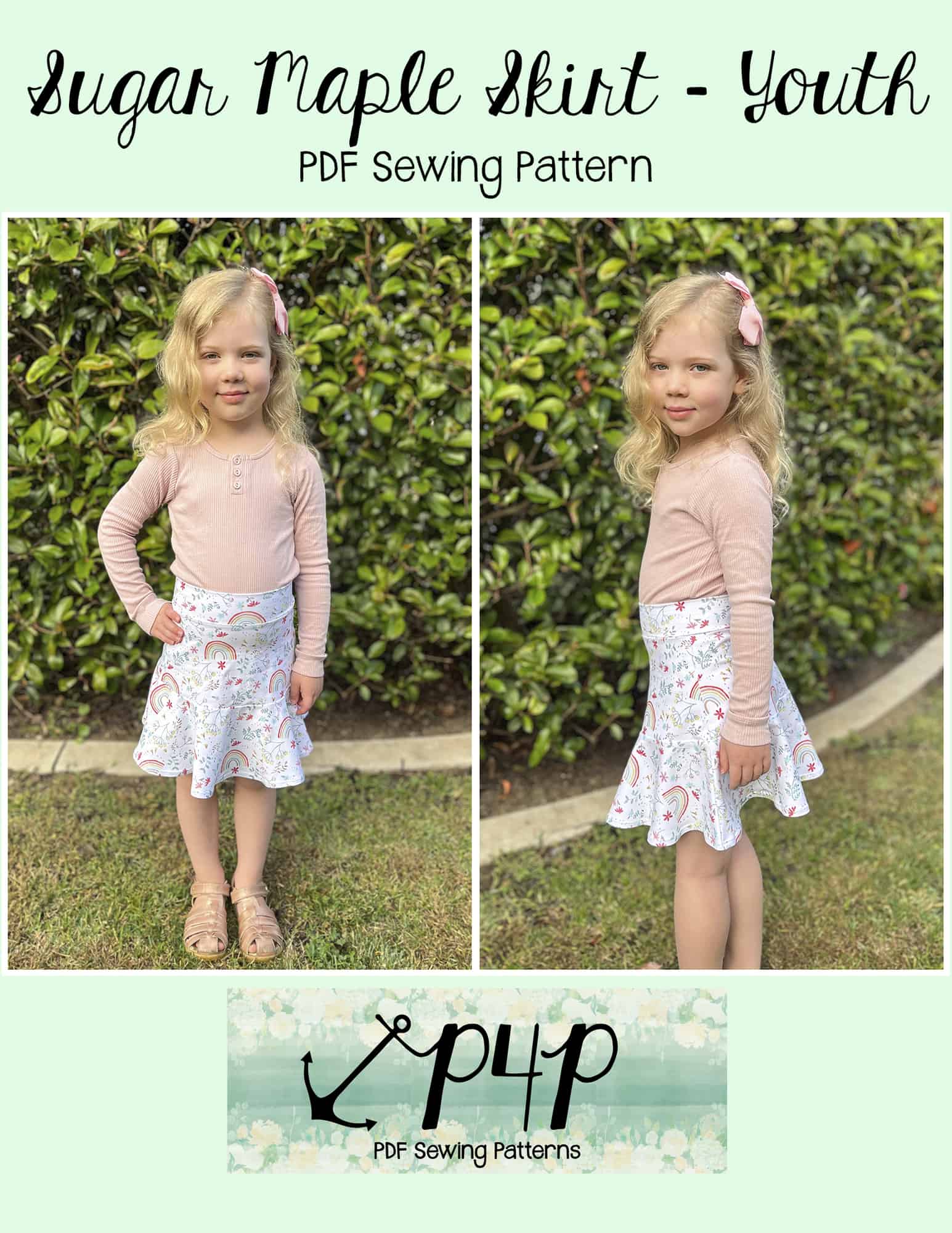 Sugar Maple Skirt- Youth - Patterns for Pirates