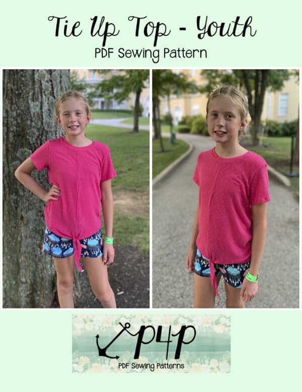 Tie Up Top- Youth - Patterns for Pirates