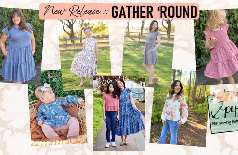 New Pattern Release :: Gather ‘Round Dress
