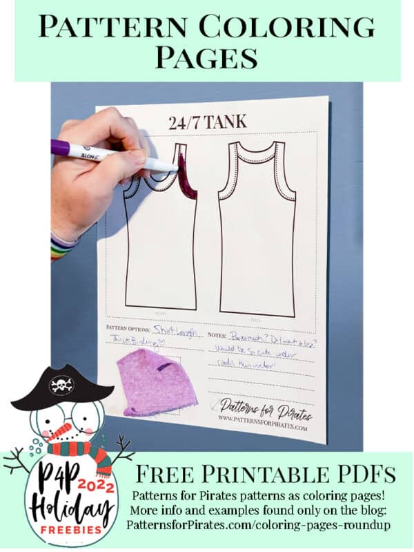 Free P4P Pattern Coloring Pages